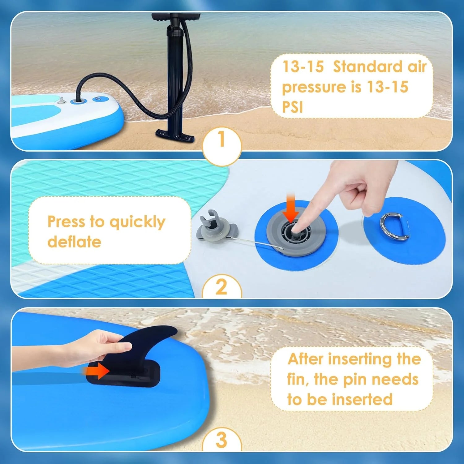 Inflatable Stand Up Paddle Board for Adult All Skill Levels- 10'4 Ultra-Light SUP Paddleboard