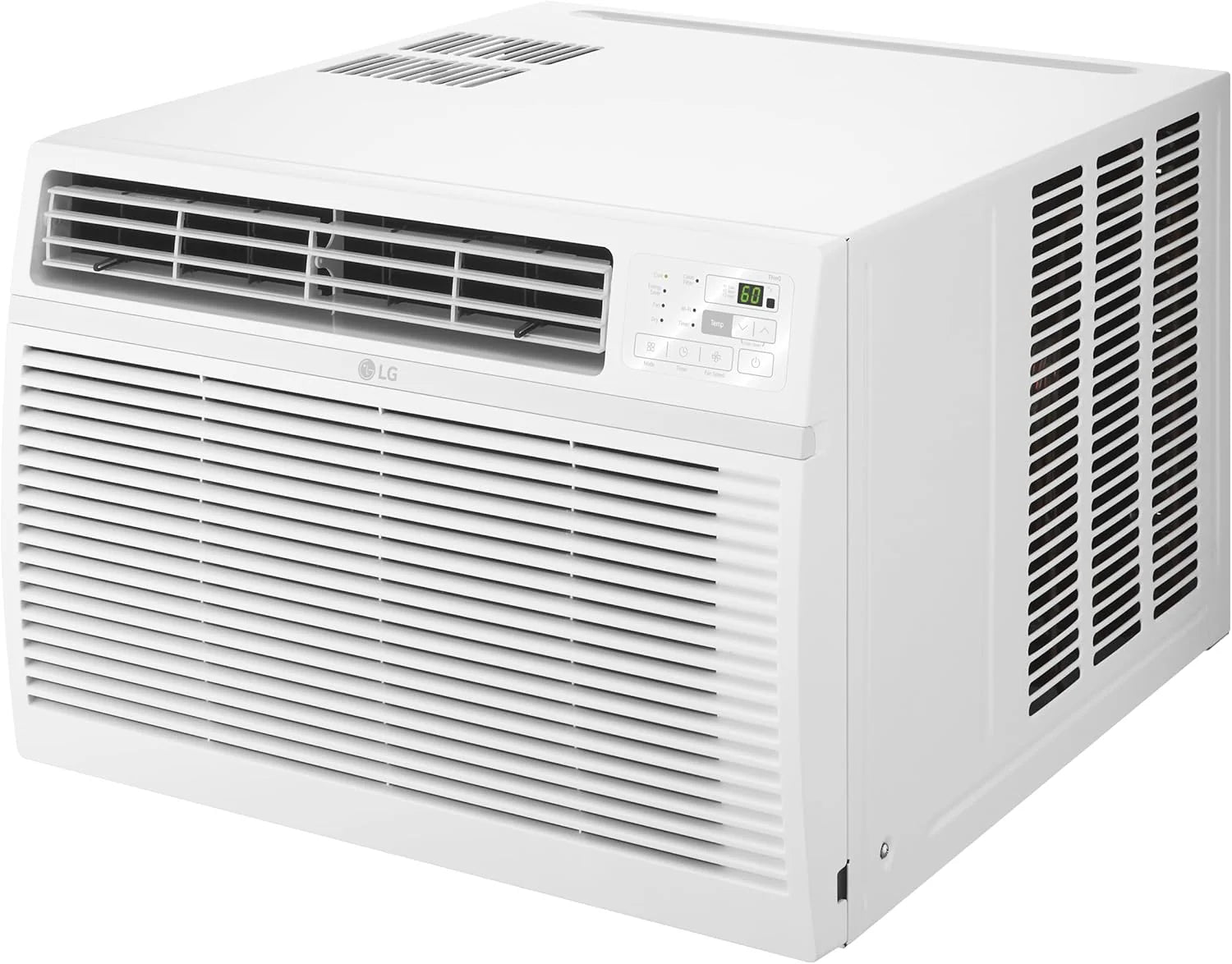LG 6,000 BTU Window Air Conditioner, 115V, Cools 250 Sq.Ft. for Bedroom, Den