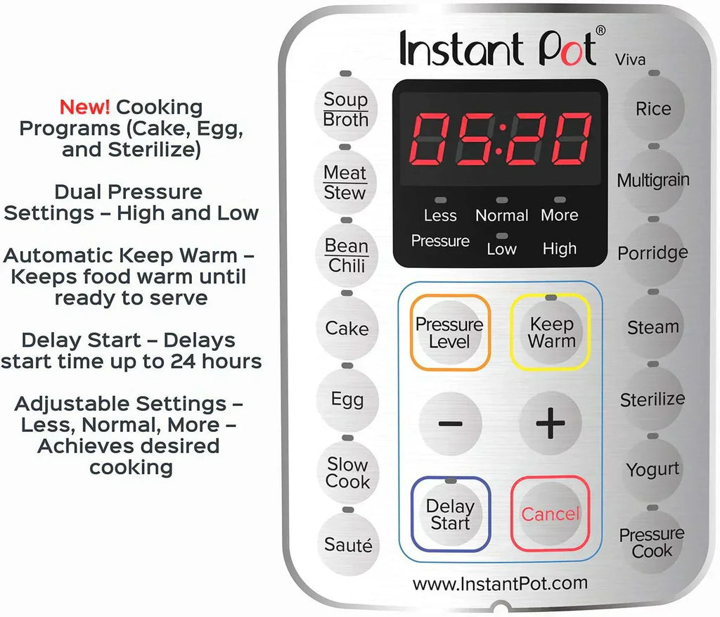 9-in-1 Multicooker Pressure Cooker Slow Cook Rice Maker Steamer Saut�� Yogurt Warmer Sterilizer