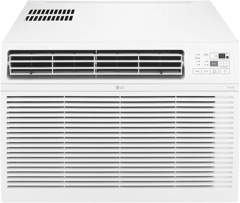 LG 6,000 BTU Window Air Conditioner, 115V, Cools 250 Sq.Ft. for Bedroom, Den