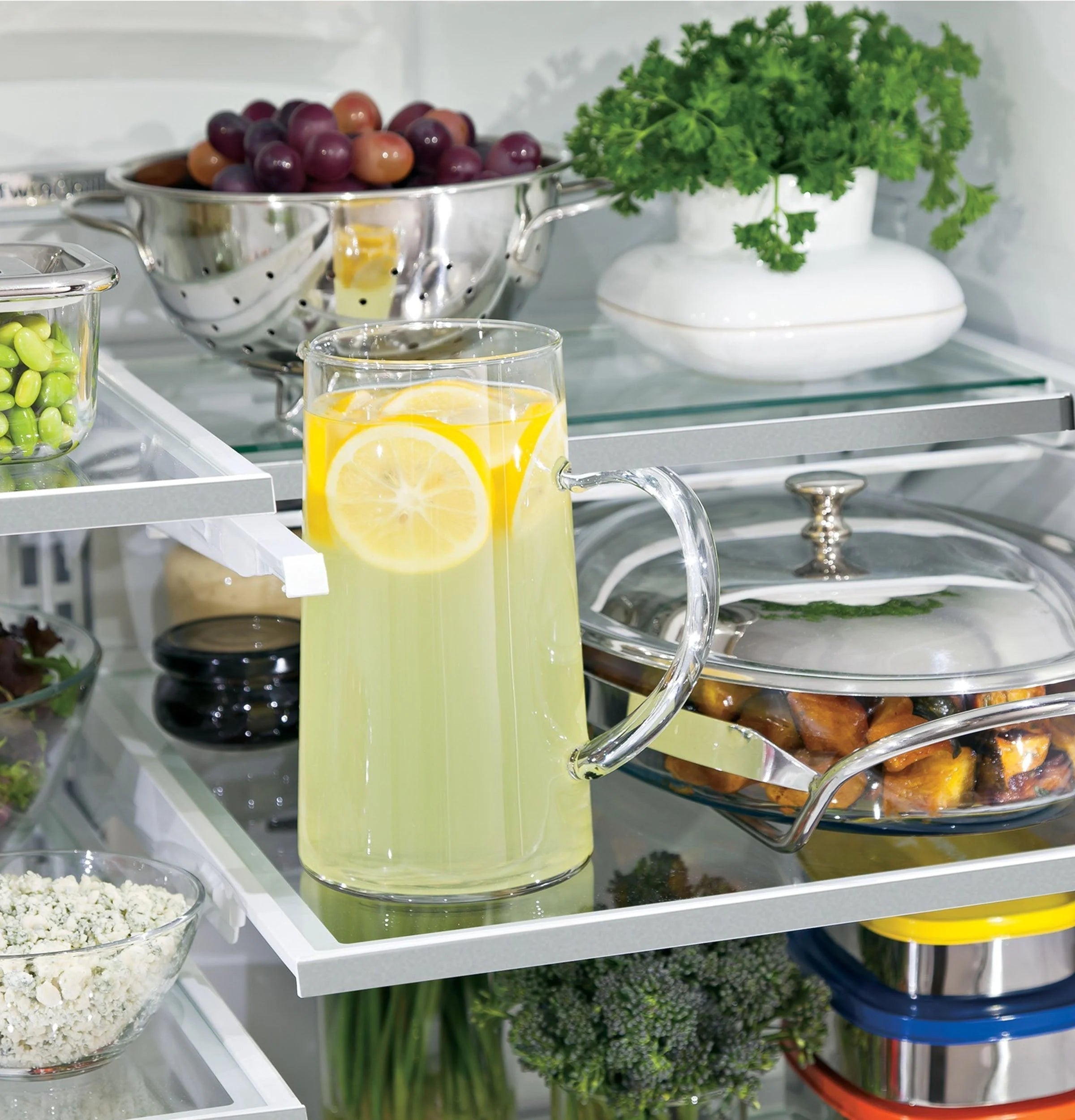 GE Profile Series ENERGY STAR® 27.7 Cu. Ft. Fingerprint Resistant French-Door Refrigerator
