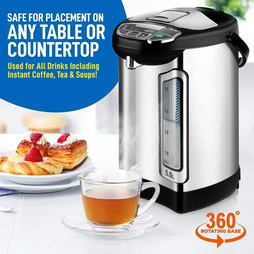 NutriChef Water Heater and Hot Water Dispenser 8L Electric Beverage Dispenser