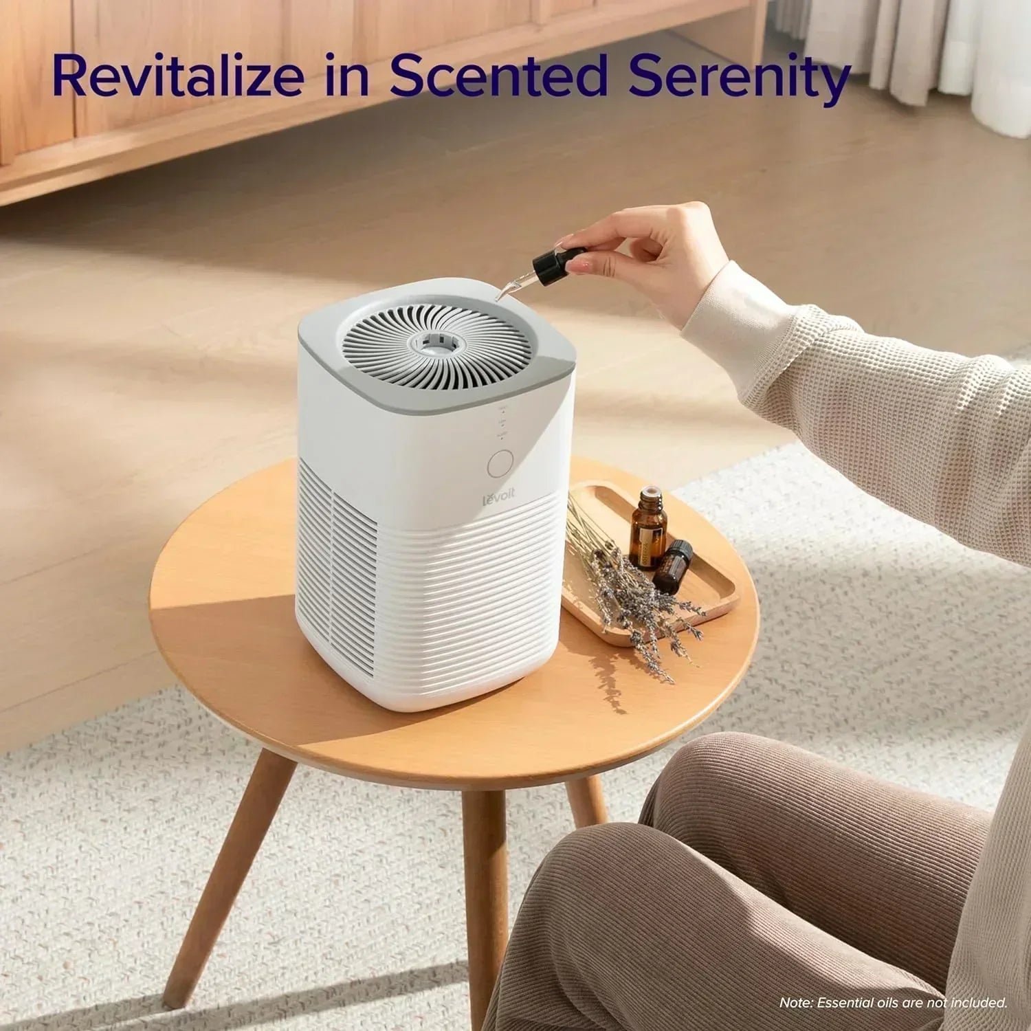 Air Purifier for Bedroom Allergies and Pet Hair 56W High Torque Motor