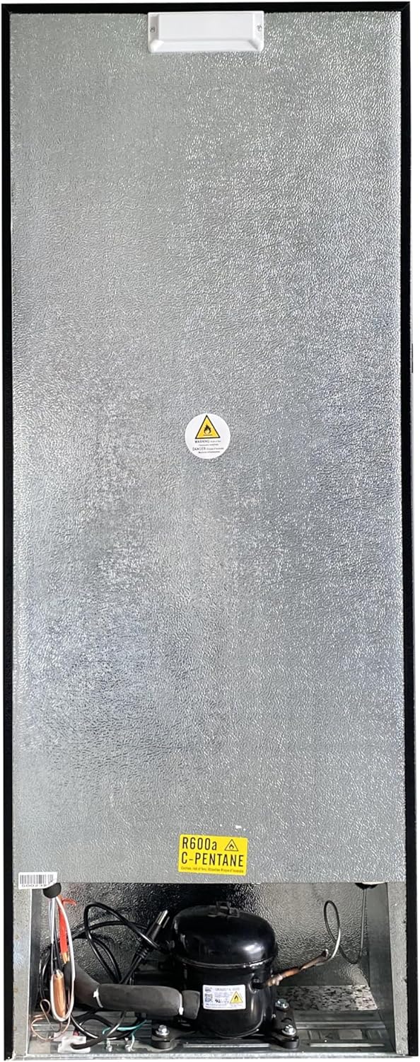 Frigidaire Upright Freezer 6.5 cu. ft. Deep Freeze Vinyl Coated Metal Wire Shelving Compact