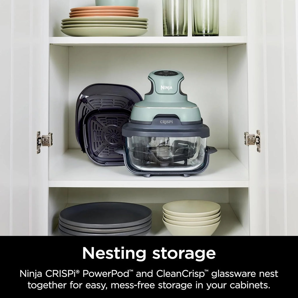 Ninja Crispi 4-in-1 Portable Glass Air Fryer Cooking System