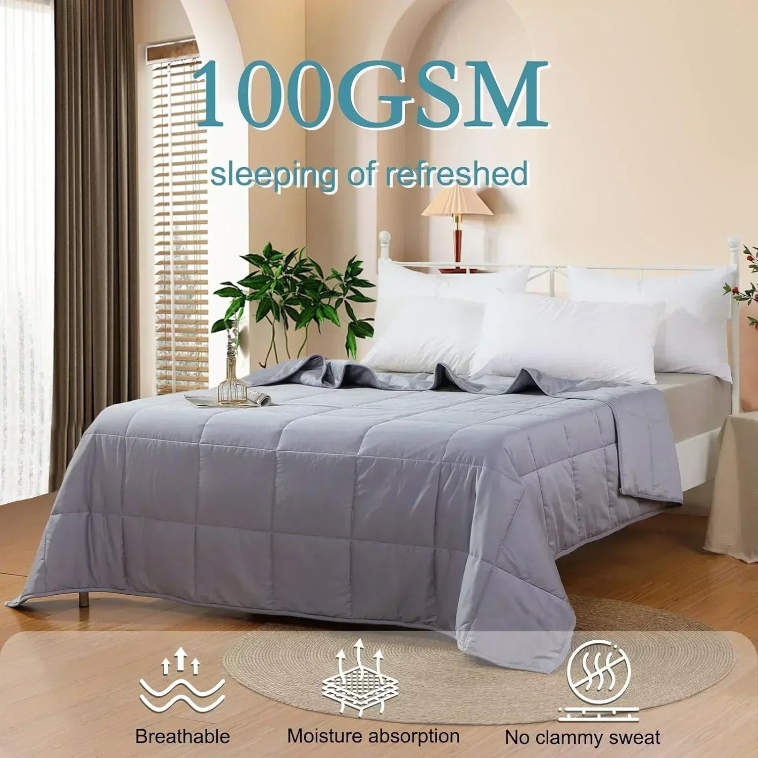 Breathable Thin Comforter Duvet Insert