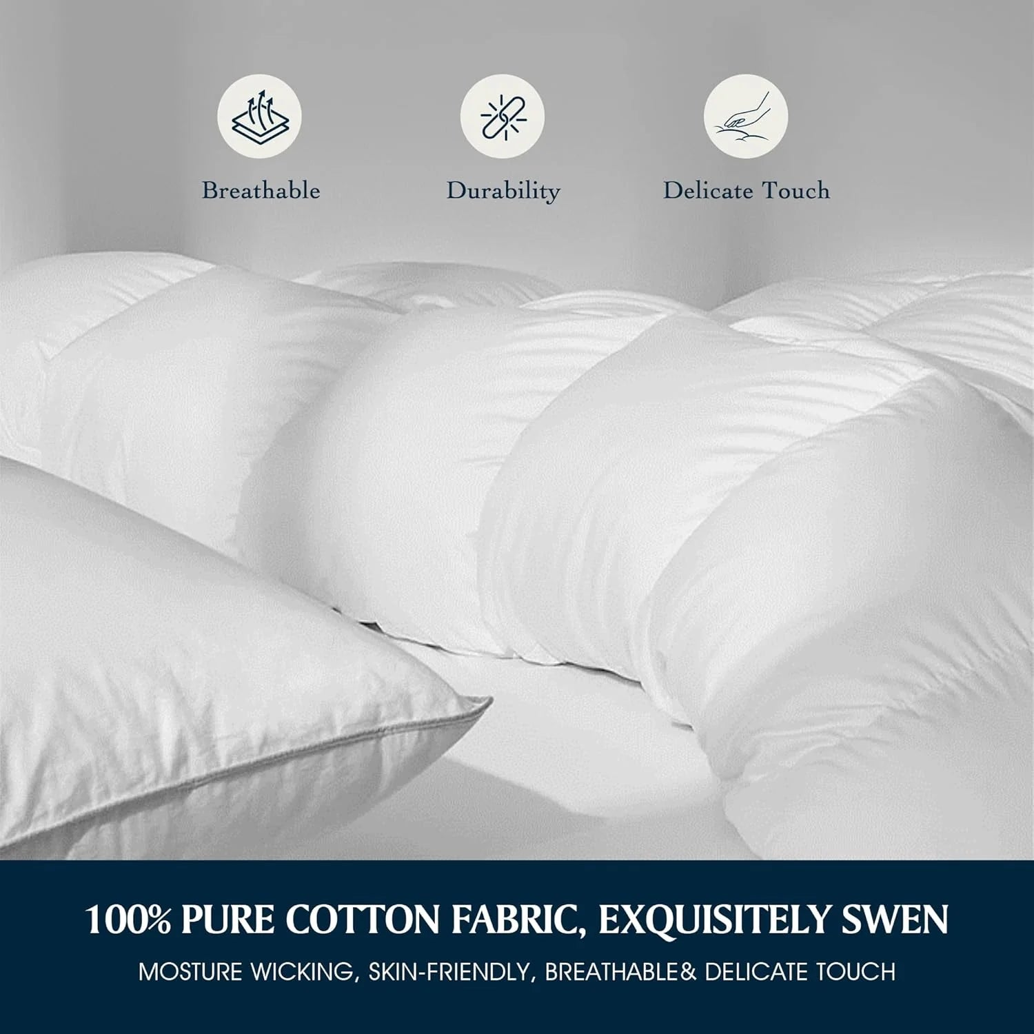 Serta Hotel Luxury Hypoallergenic Comforter Duvet Insert