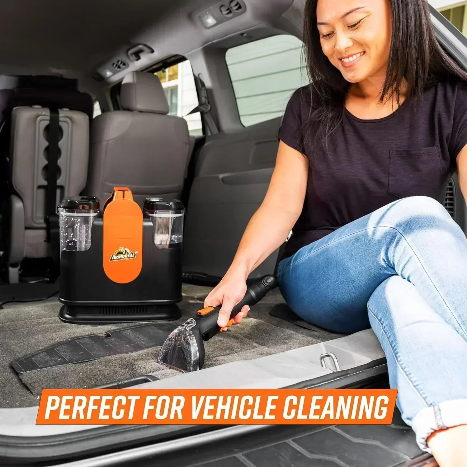 Armor All SCA702 901 Portable Spot Cleaner for Car Cleaning Carpet Upholstery Stains