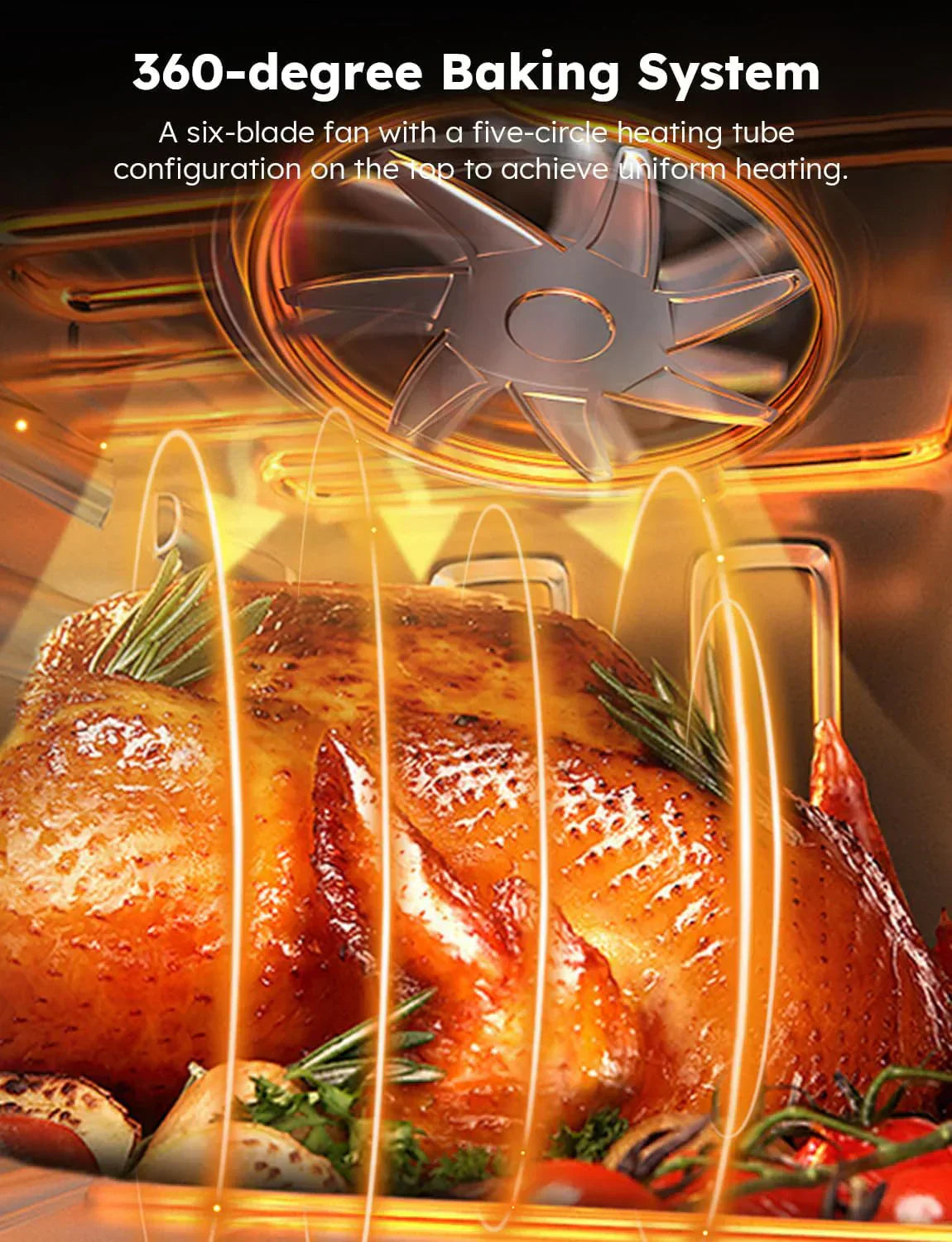 Nuwave Brio 15.5Qt Air Fryer Broiler 50��-425��F Temperature Control Integrated Smart Thermometer