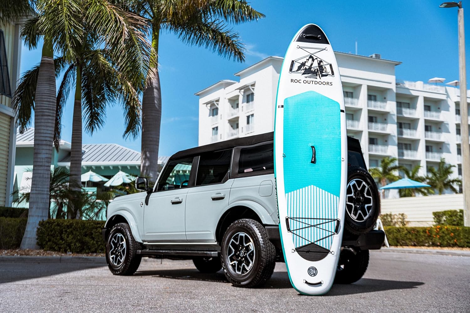 ROC inflatable stand-up paddle board high-quality SUP paddle board accessories