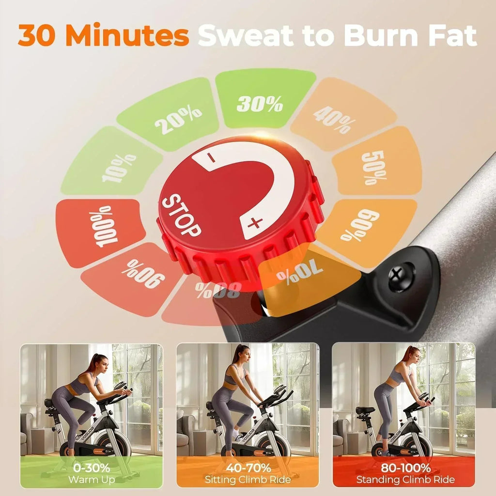 Arita brand fitness bicycle Home fixed fitness treadmill Low noise design tablet stand