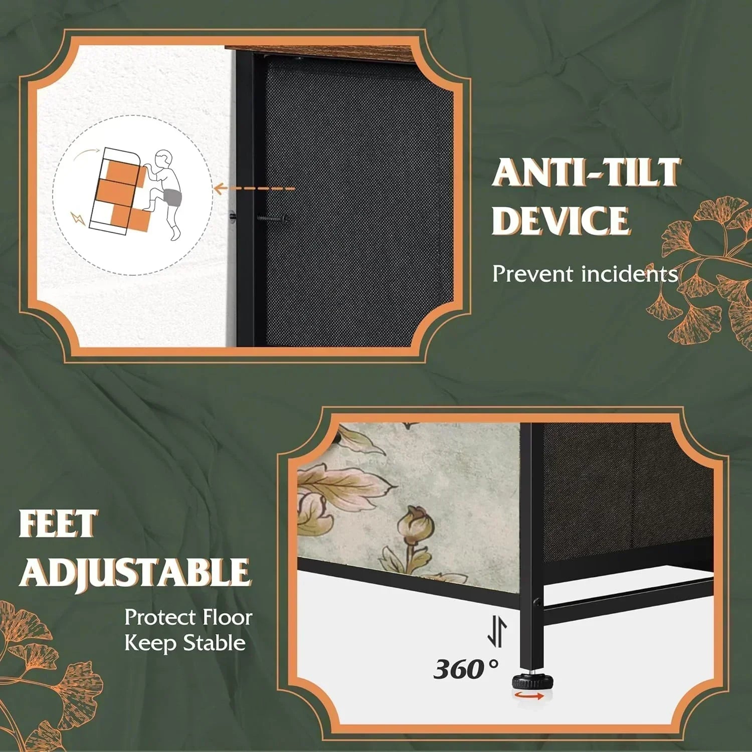 Storage Organizer Unit 11 Fabric Bins Storage Drawers Organizer Steel Frame Tall Storage Tower