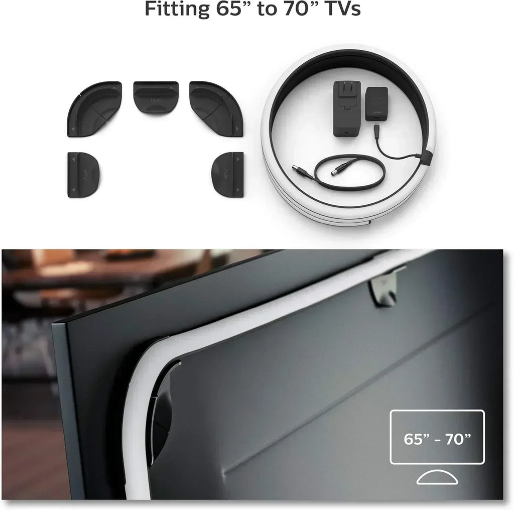 65-inch smart TV light strip flowing color-changing LED light strip backlight synced