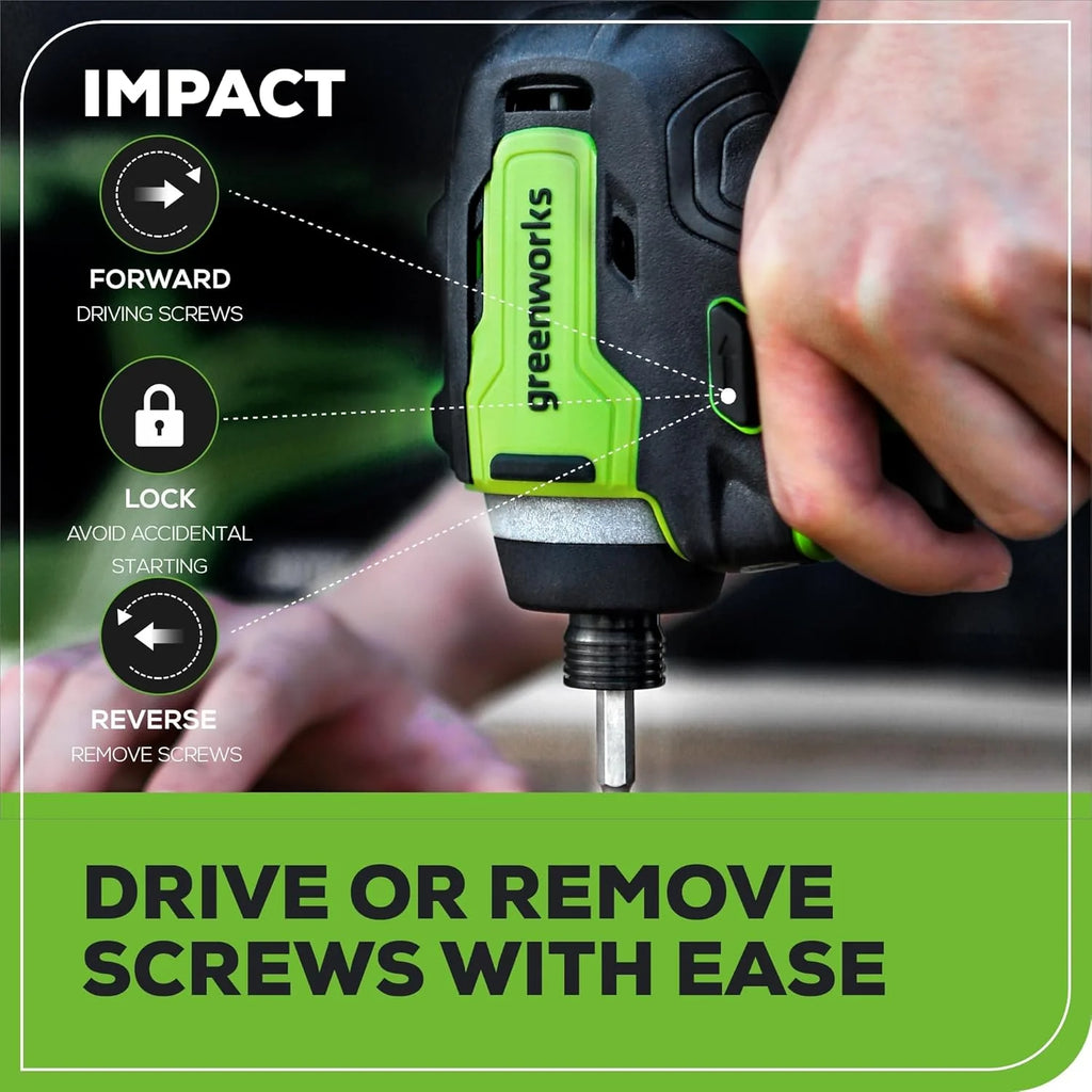 24V Brushless Cordless Drill and Impact Driver,Power Tool Combo Kit Included 1/2�M��rill & 1/4�M��ex Impact Driver and (2) Batteries, Fast Charger, 2 pcs Drill Bit Set & Bag
