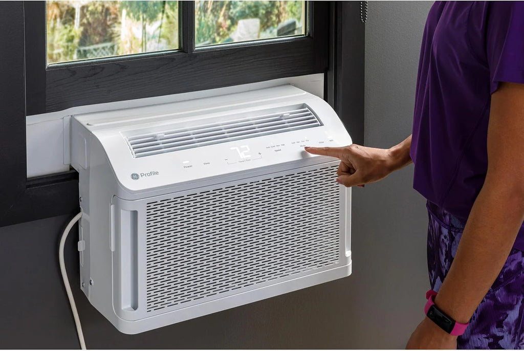 PHNT10CC Clearview Air Conditioner 10,300, Inverter Technology, Ultra Quiet, Medium Rooms up to 450 Sq. FT, Full Window View with Easy Installation, Energy-Efficient Cooling, 10300 BTU, White
