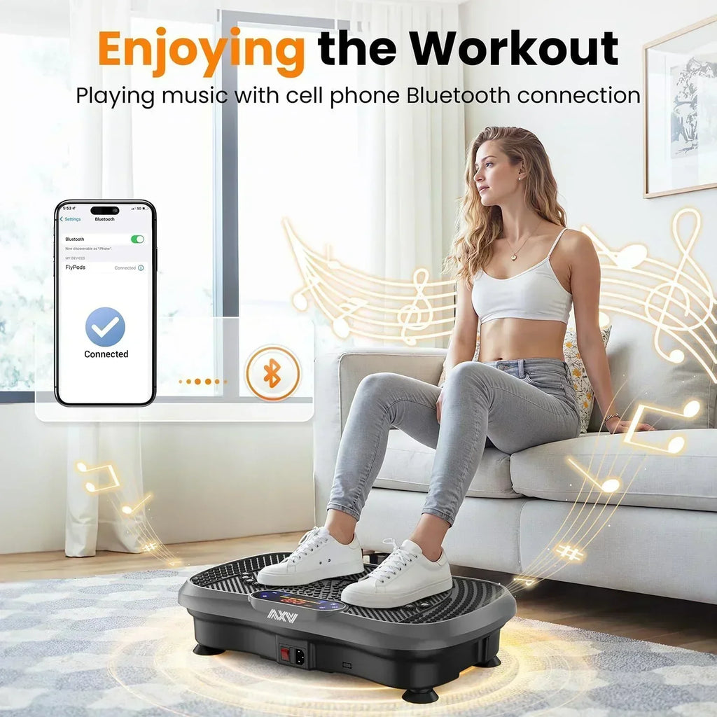AXV Vibration Plate Fitness Platform Trainer Suitable for men and women to lose weight