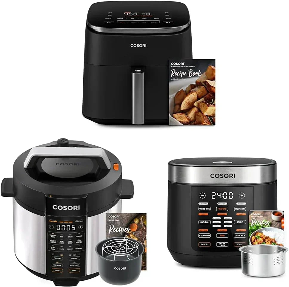 COSORI 6-Quart Stainless Steel Pressure Cooker Multi-Function Cooker with Ceramic Inner Pot