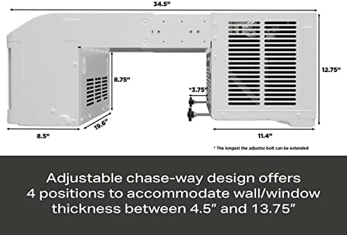 PHNT10CC Clearview Air Conditioner 10,300 Inverter Technology Ultra Quiet Medium Rooms