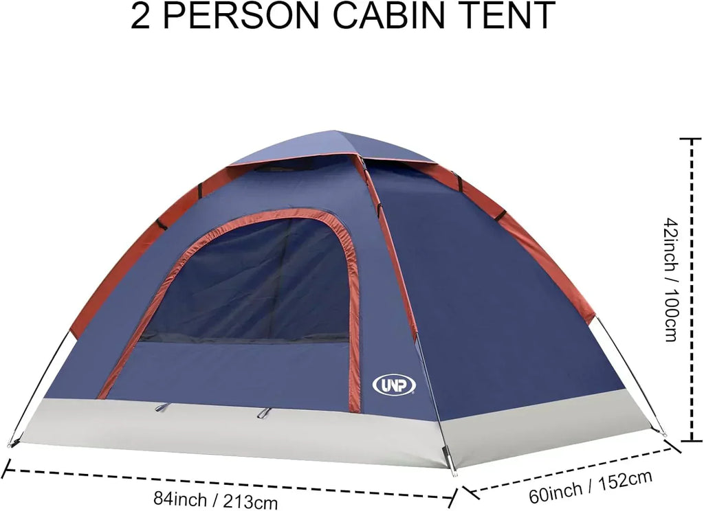 Camping Tent 2/3/4/6 Person Dome Tent Portable Camping Tent Outdoor and Backpacking Beach