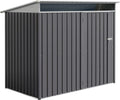 JYQAQA 6x4 FT Outdoor Garden Storage Shed,Waterproof Metal Garden Sheds
