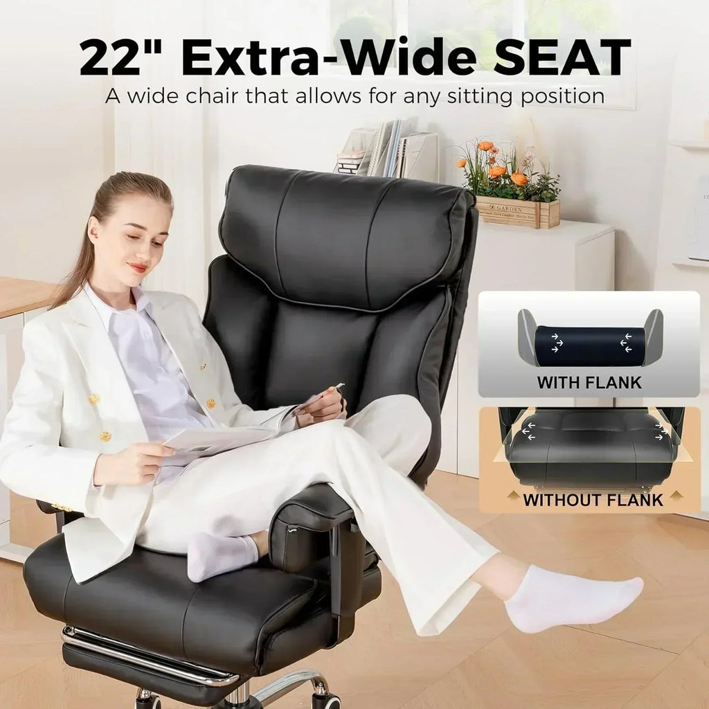 Large Tall Gaming Chair 400 lb Heavy Duty Office Chair