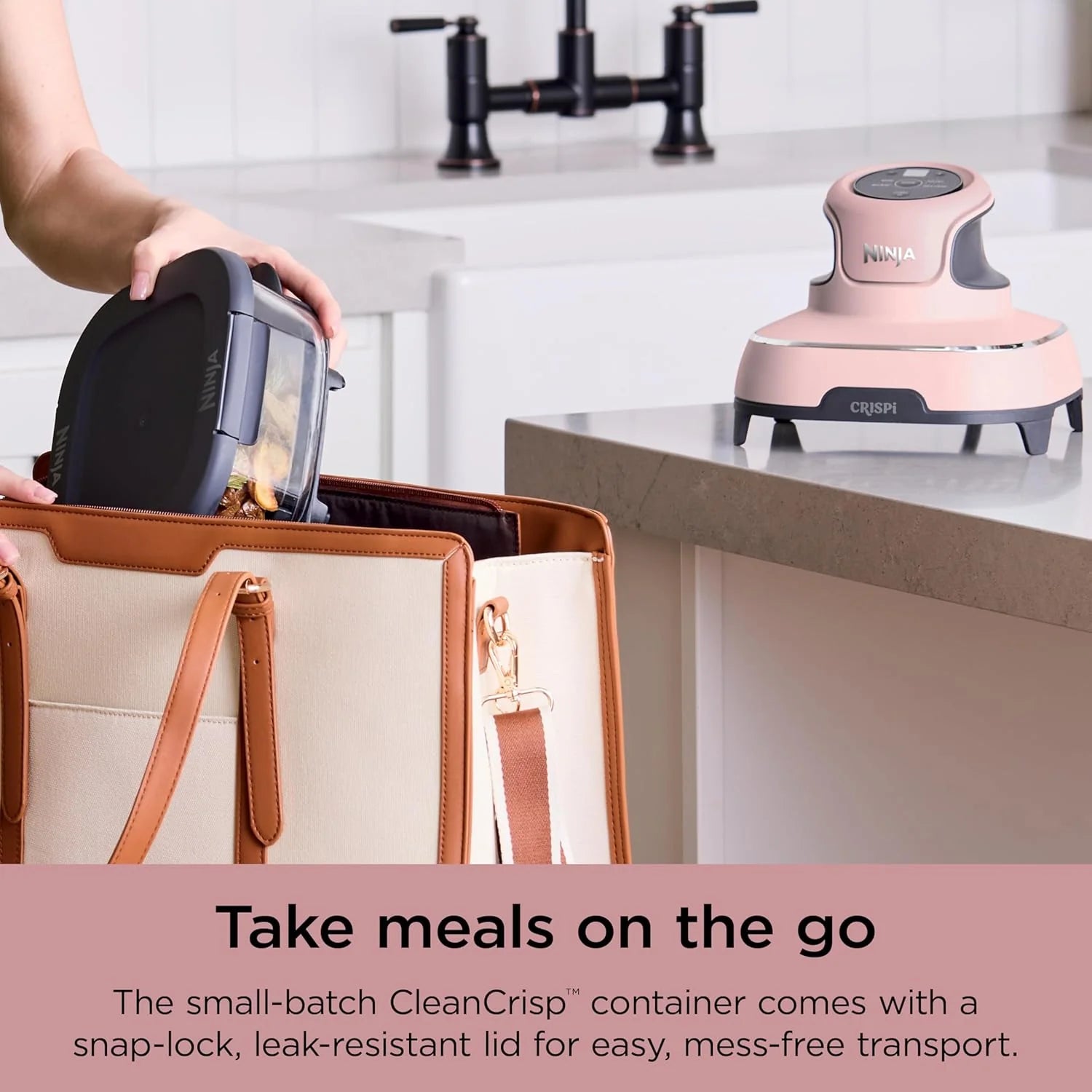 Ninja Crispi 4-in-1 Portable Glass Air Fryer Cooking System