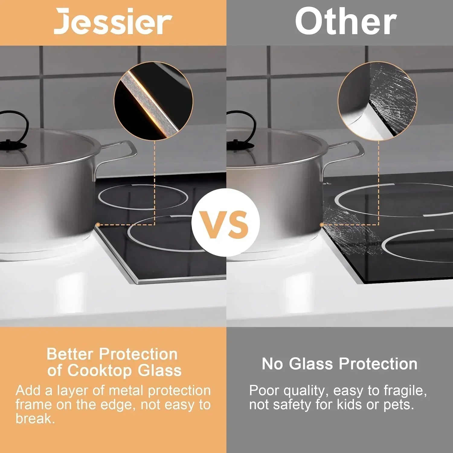 Electric Cooktop 30 Inch - 5 Burners Built-in Ceramic Cooktop 30 Electric Stove Top