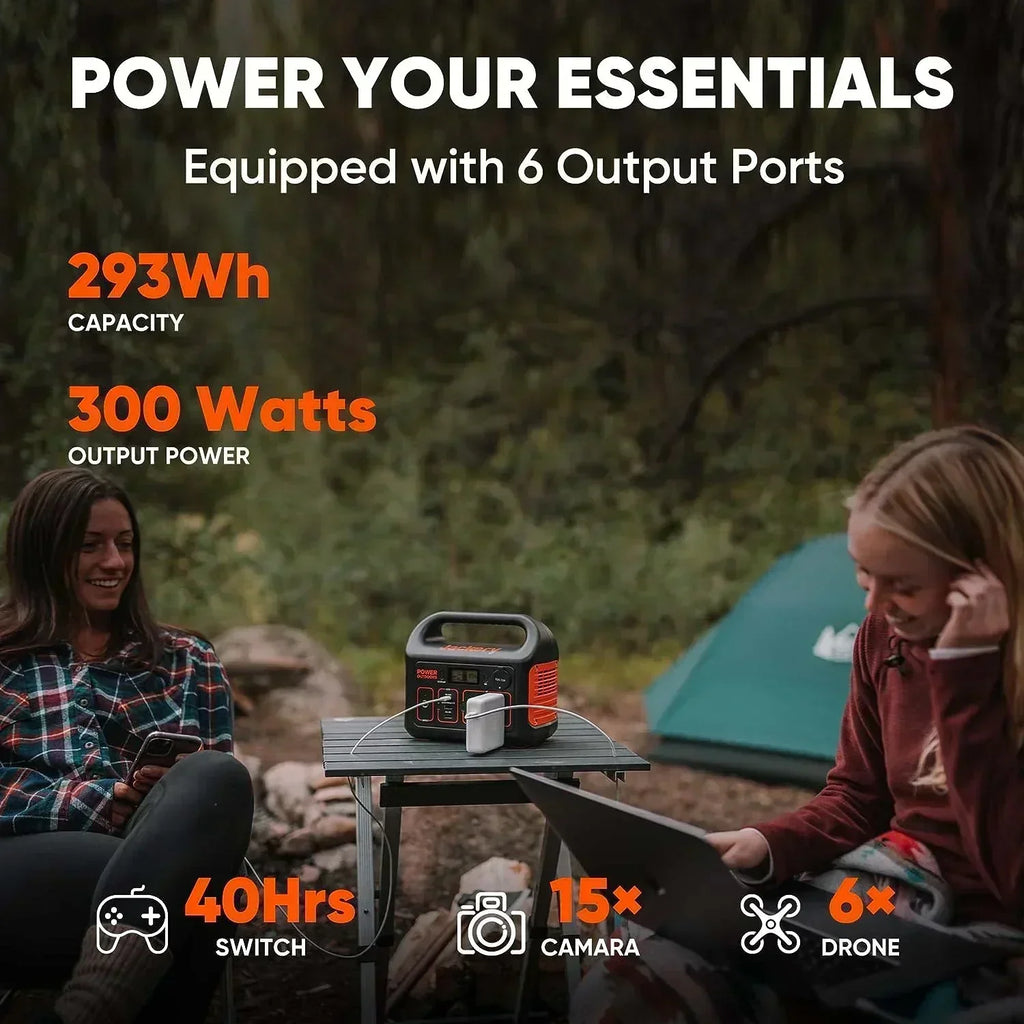 Portable Power Station Explorer 300 293Wh Backup Lithium Battery Solar Generator for Outdoors