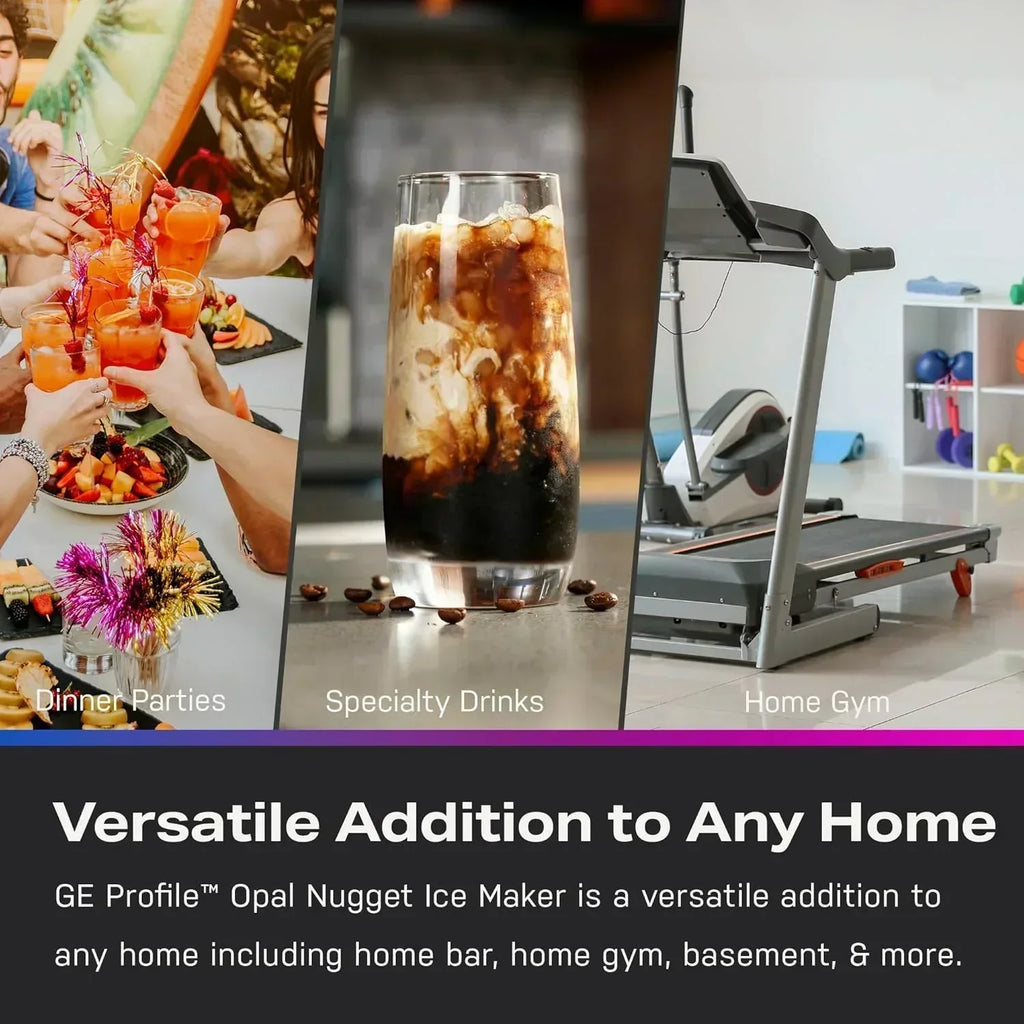 GE Profile Opal 2.0 with 0.75 Gallon Tank Chewable Crunchable Countertop Nugget Ice Maker