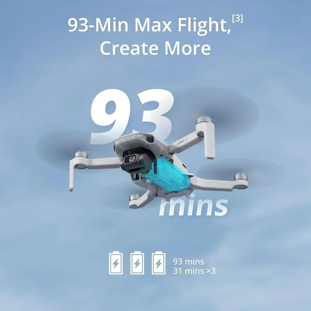 Mini 4K Camera Drone Combo for Adults 4K Ultra HD Camera Drone 10km Video Transmission