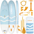 HUIIKE Inflatable Paddle Board for Adults with Accessories Included, Oar, Fins, Pump. Stand Up Paddleboard