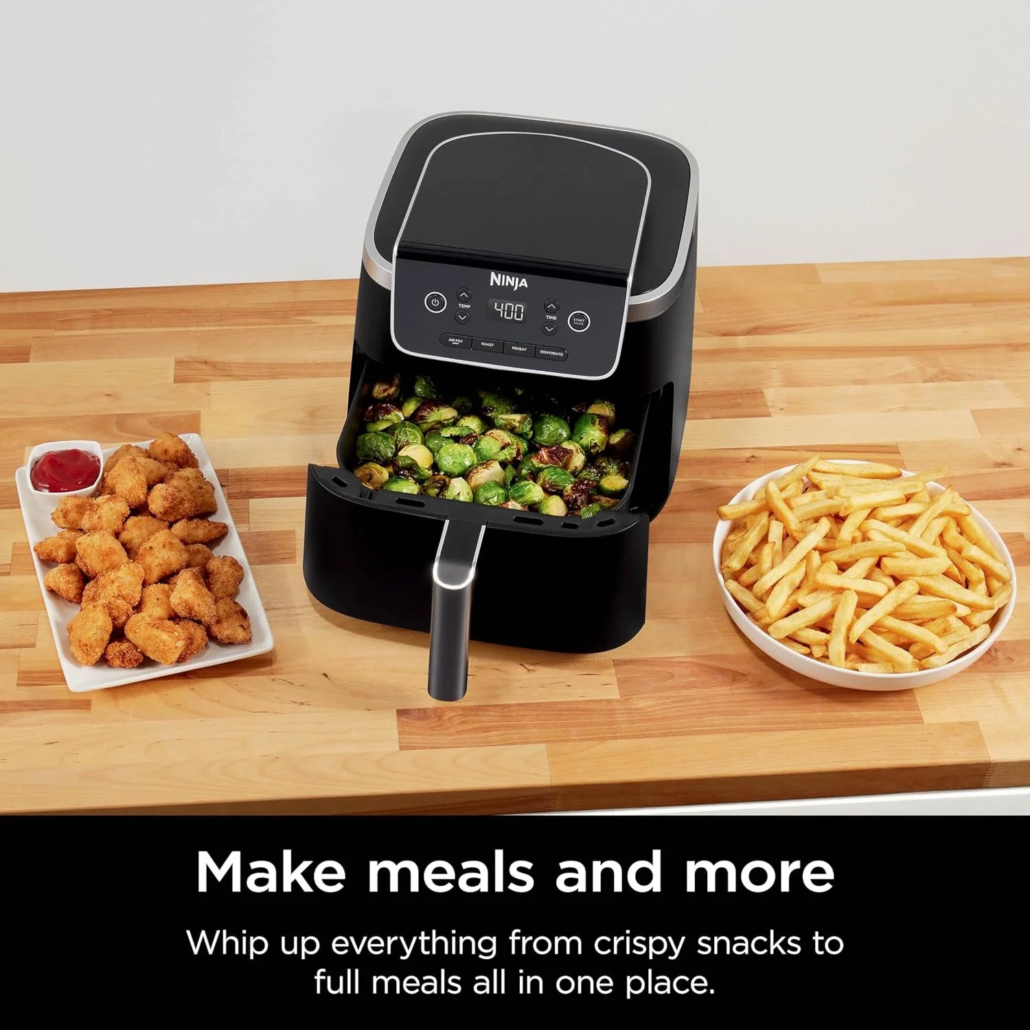 Ninja Air Fryer Pro XL 6-in-1, 6.5-Quart Capacity, Maximum Crispness, Air Fryer Bake