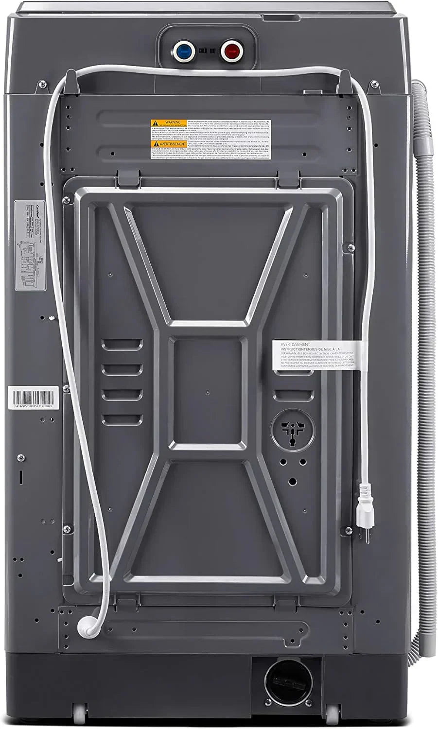 Comfee Portable Washing Machine 0.9 Cubic Foot with LED Display and Built-in Drum