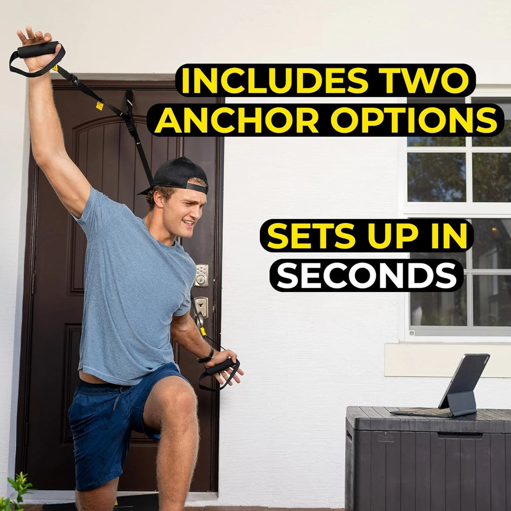 TRX GO Suspension Trainer, At Home, Portable Gym Workout, For Strength Training