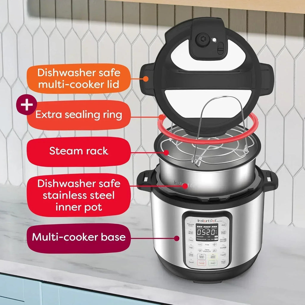 9-in-1 Multicooker Pressure Cooker Slow Cook Rice Maker Steamer Saut�� Yogurt Warmer Sterilizer