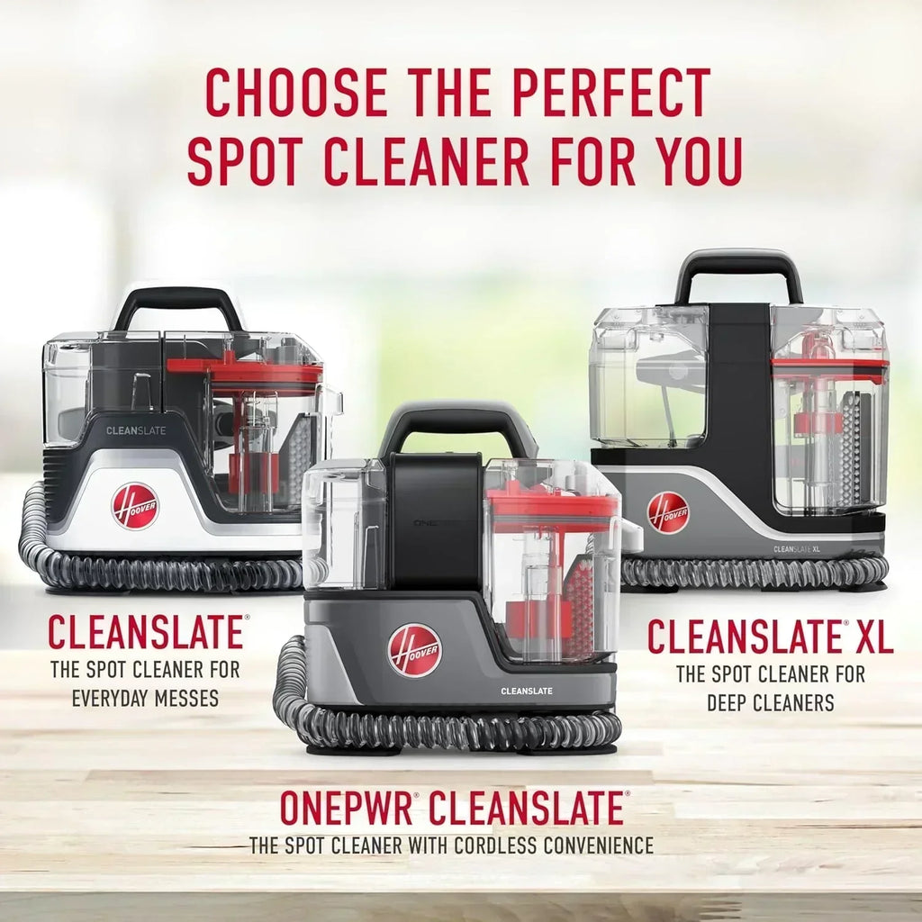 Hoover CleanSlate Plus Portable Carpet Upholstery Spot Cleaner with Powerful Suction