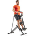 Heavy Duty Assisted Squat Machine with 300 LB Max Weight Capacity Adjustable Resistance