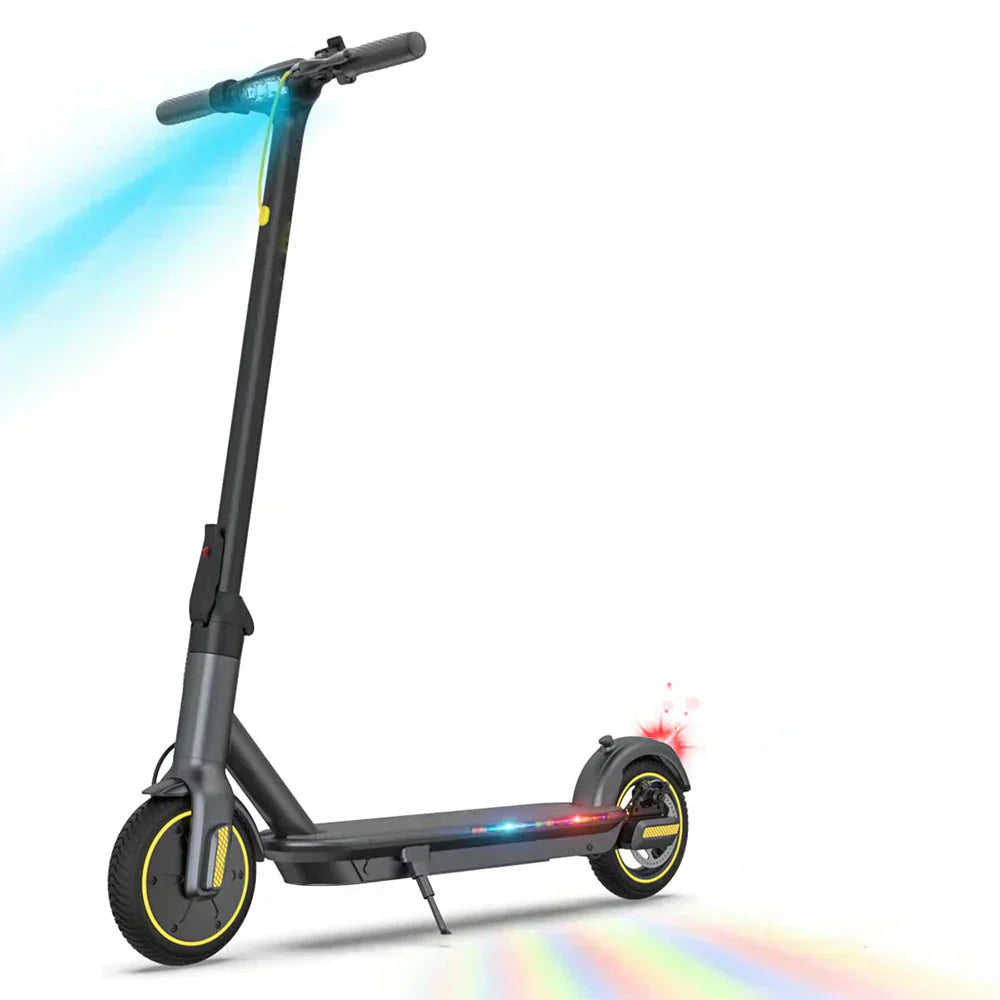 Electric Scooter for Adults-8.5 Honeycomb Tires Portable Folding Commuter Shock Absorption