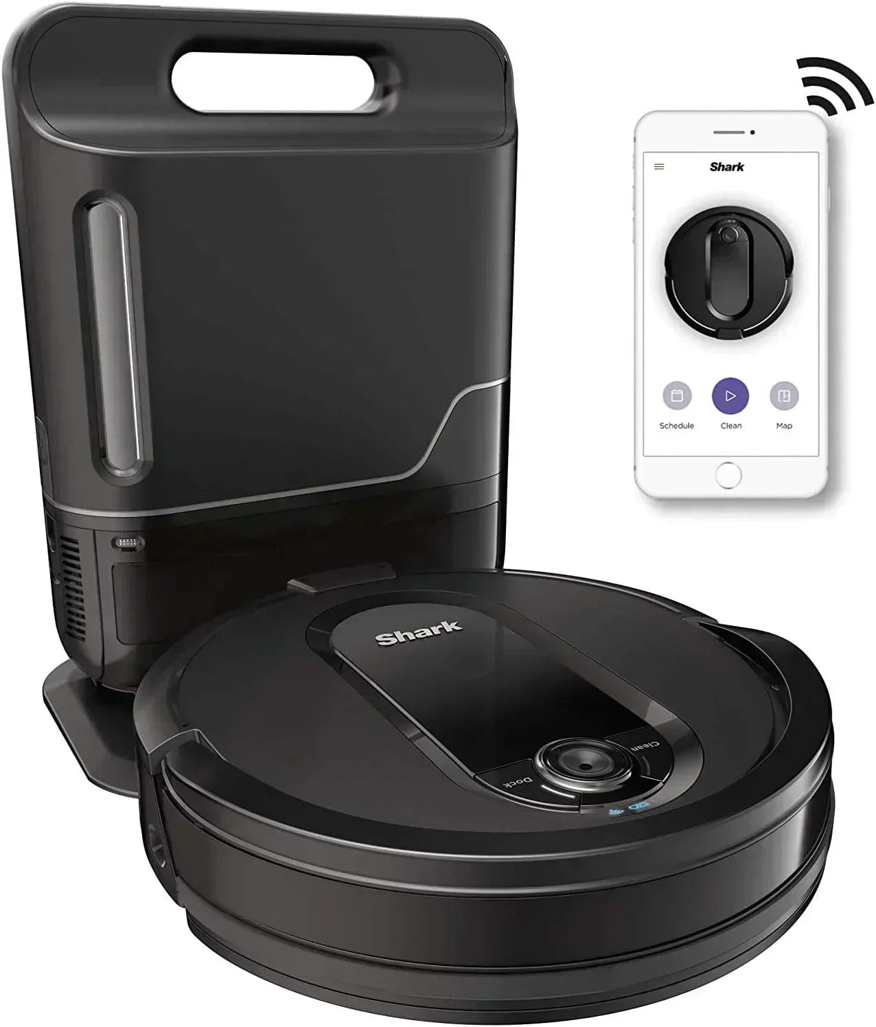 Voice Control Robot Vacuum with Matrix Clean Navigation Home Mapping 60-Day Capacity