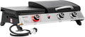 Royal Gourmet PD1305H 3 Burner Propane Gas Grill and Griddle Combo Lid 3-in-1 Grill Griddle Combo