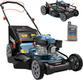 SENIX 20 Gas Lawn Mower, 144 cc Gas Powered Lawnmower, 4-Cycle Engine Walk-Behind