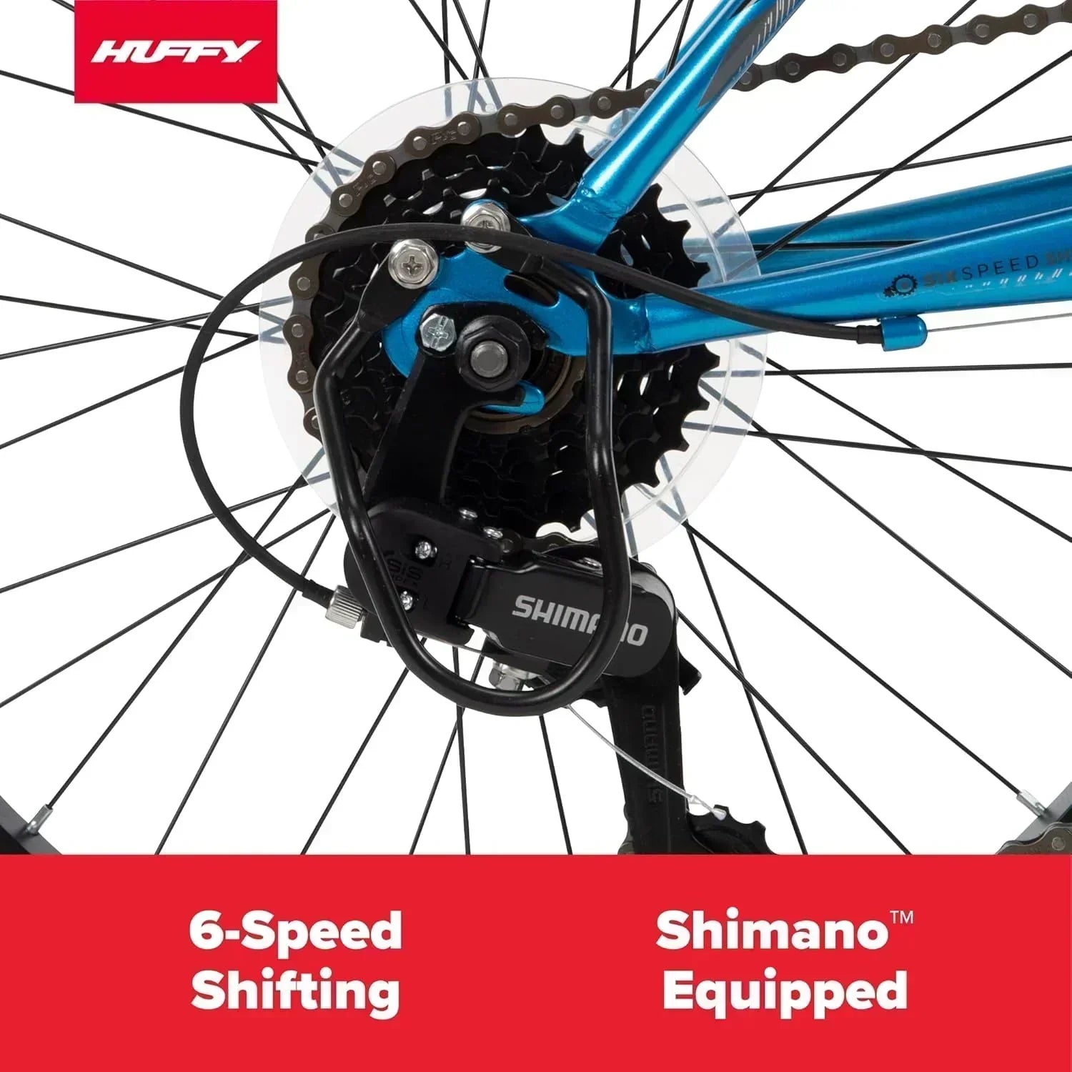 Huffy Stone Mountain Hardtail Mountain Bike for Boys/Girls/Men/Women 20/24/26 Sizes