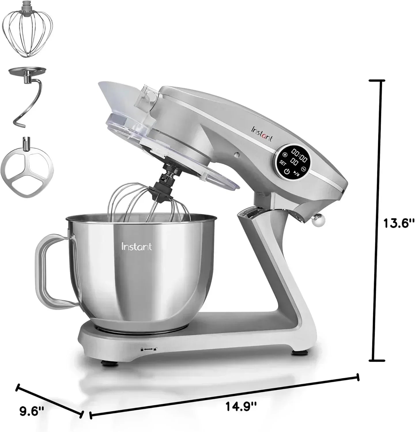 Instant Pot Instant Stand Mixer Pro 600W 10-Speed Electric Mixer with Digital Interface