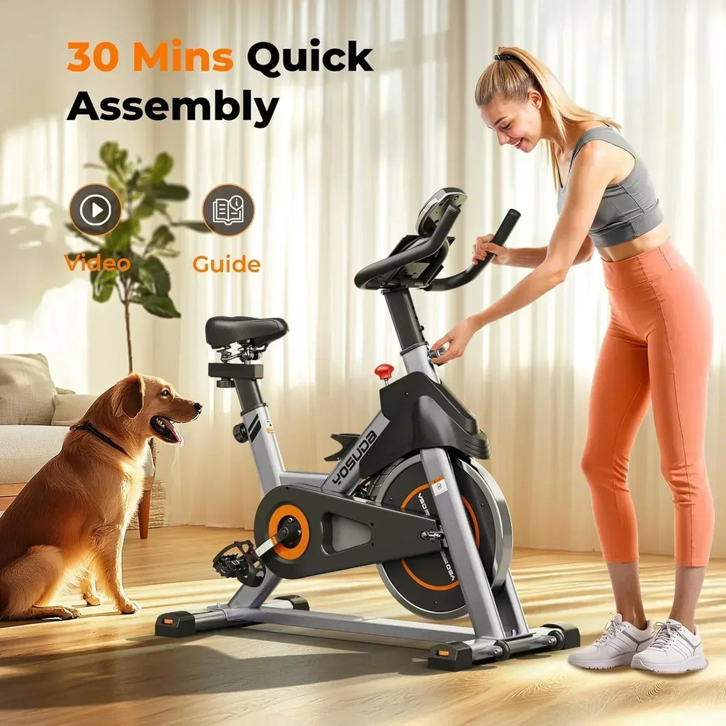 Arita brand fitness bicycle Home fixed fitness treadmill Low noise design tablet stand