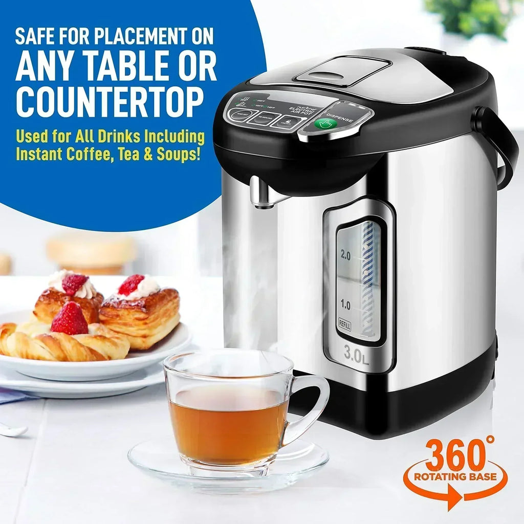NutriChef Water Heater and Hot Water Dispenser 8L Electric Beverage Dispenser