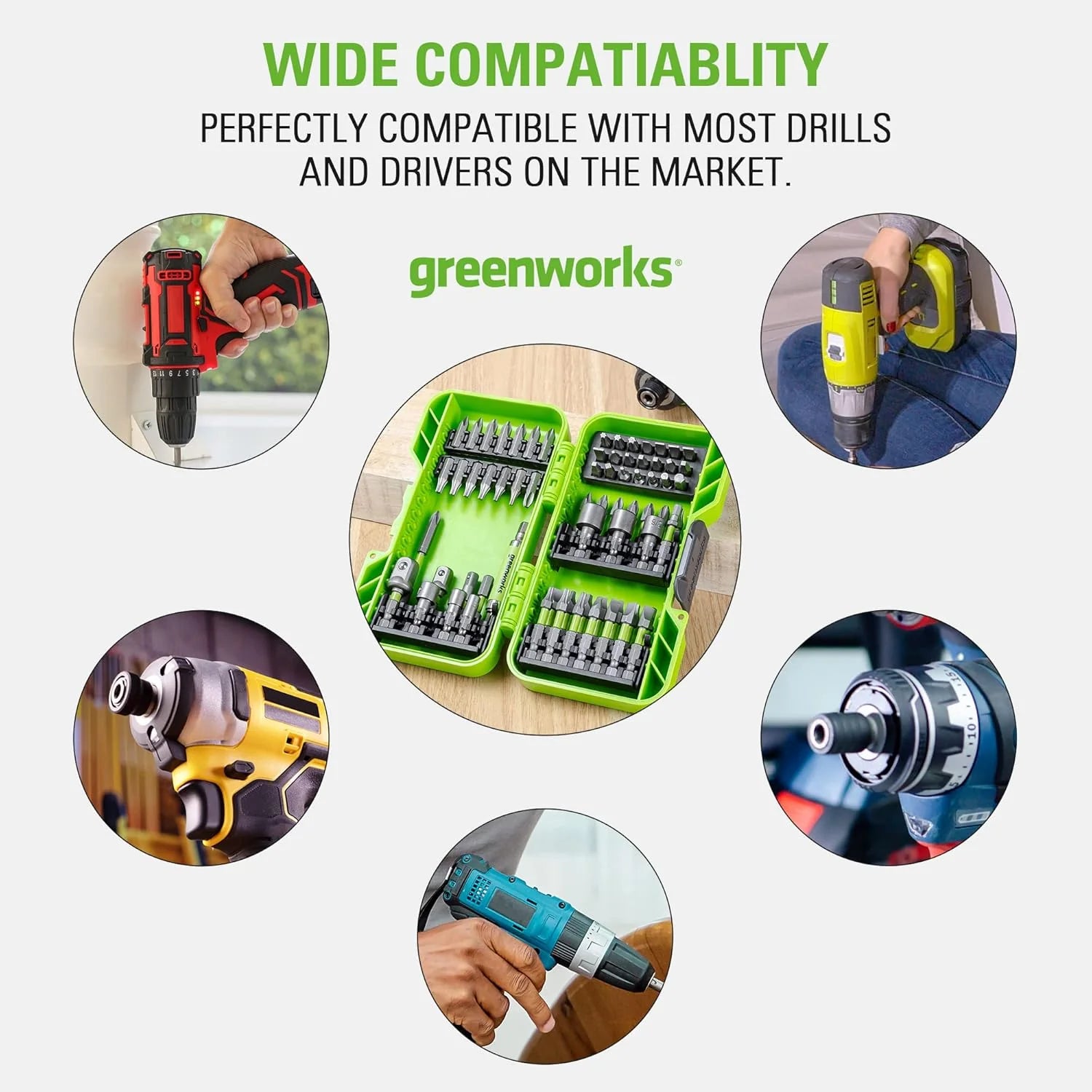24V Brushless Cordless Drill and Impact Driver,Power Tool Combo Kit Included 1/2�M��rill & 1/4�M��ex Impact Driver and (2) Batteries, Fast Charger, 2 pcs Drill Bit Set & Bag