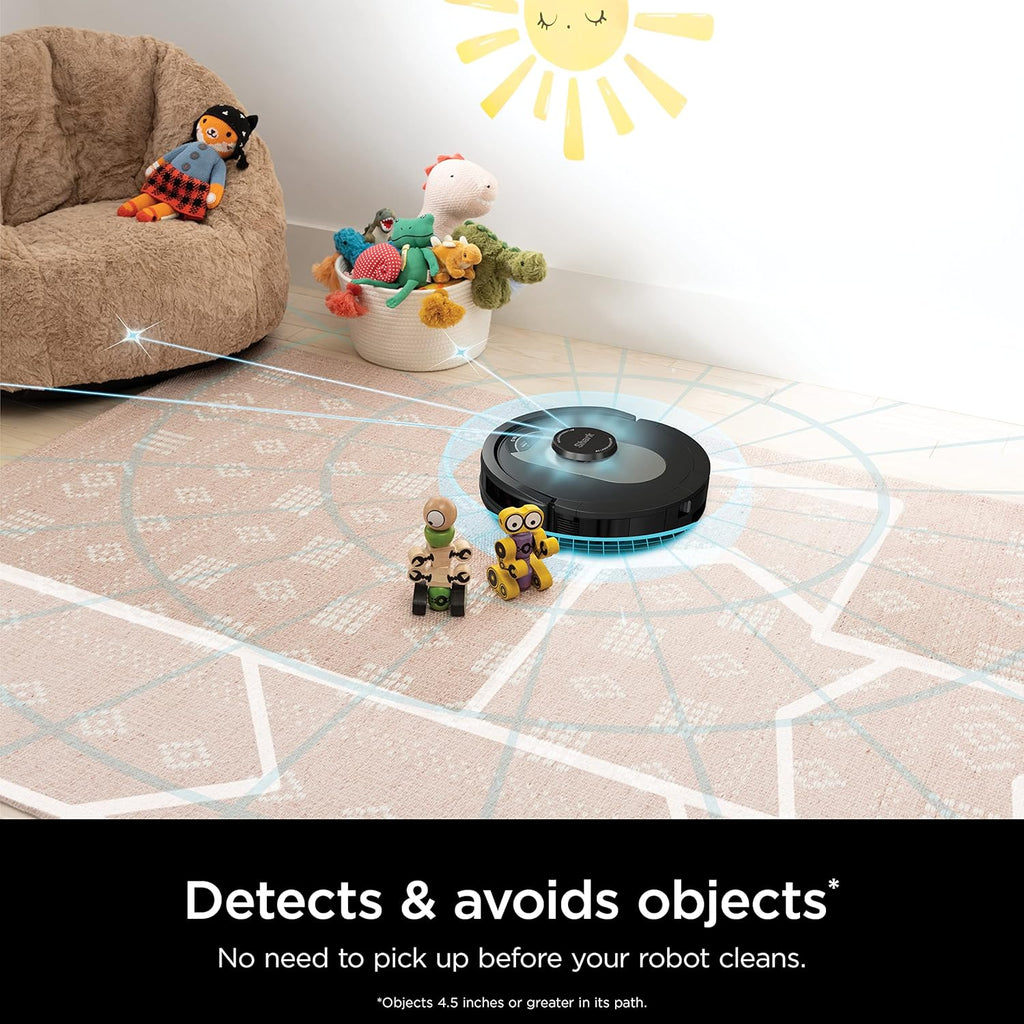 AI Robot Vacuum with XL HEPA Self-Empty Base Bagless 60-Day Capacity LIDAR Navigation