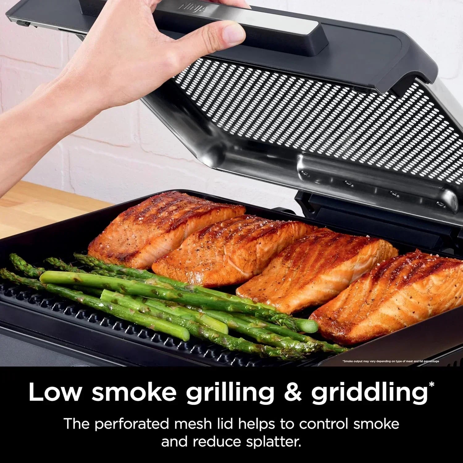 Griddle and Indoor Grill Electric Grill For Steak Burgers Salmon Veggies and More Pancake Griddle