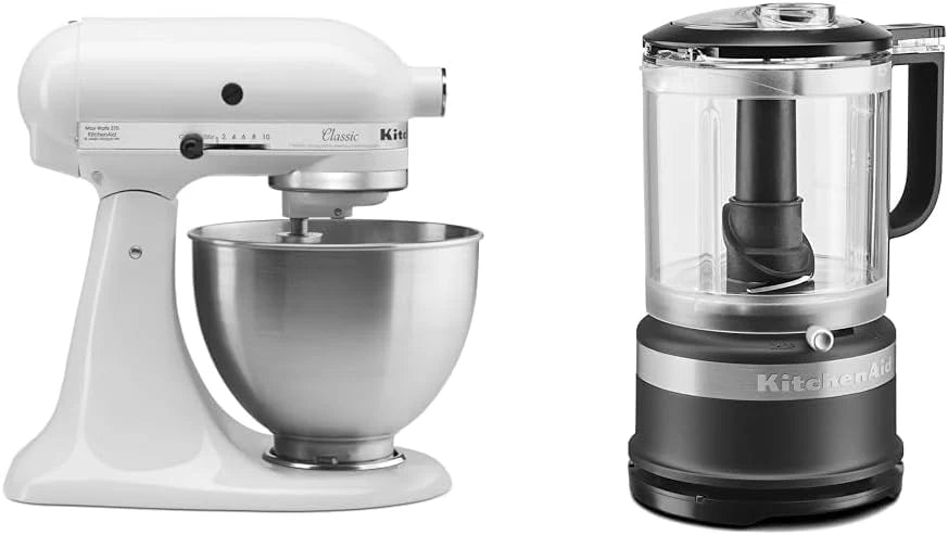 KitchenAid Classic Series 4.5 Quart Tilt-Head Stand Mixer K45SS, Onyx Black
