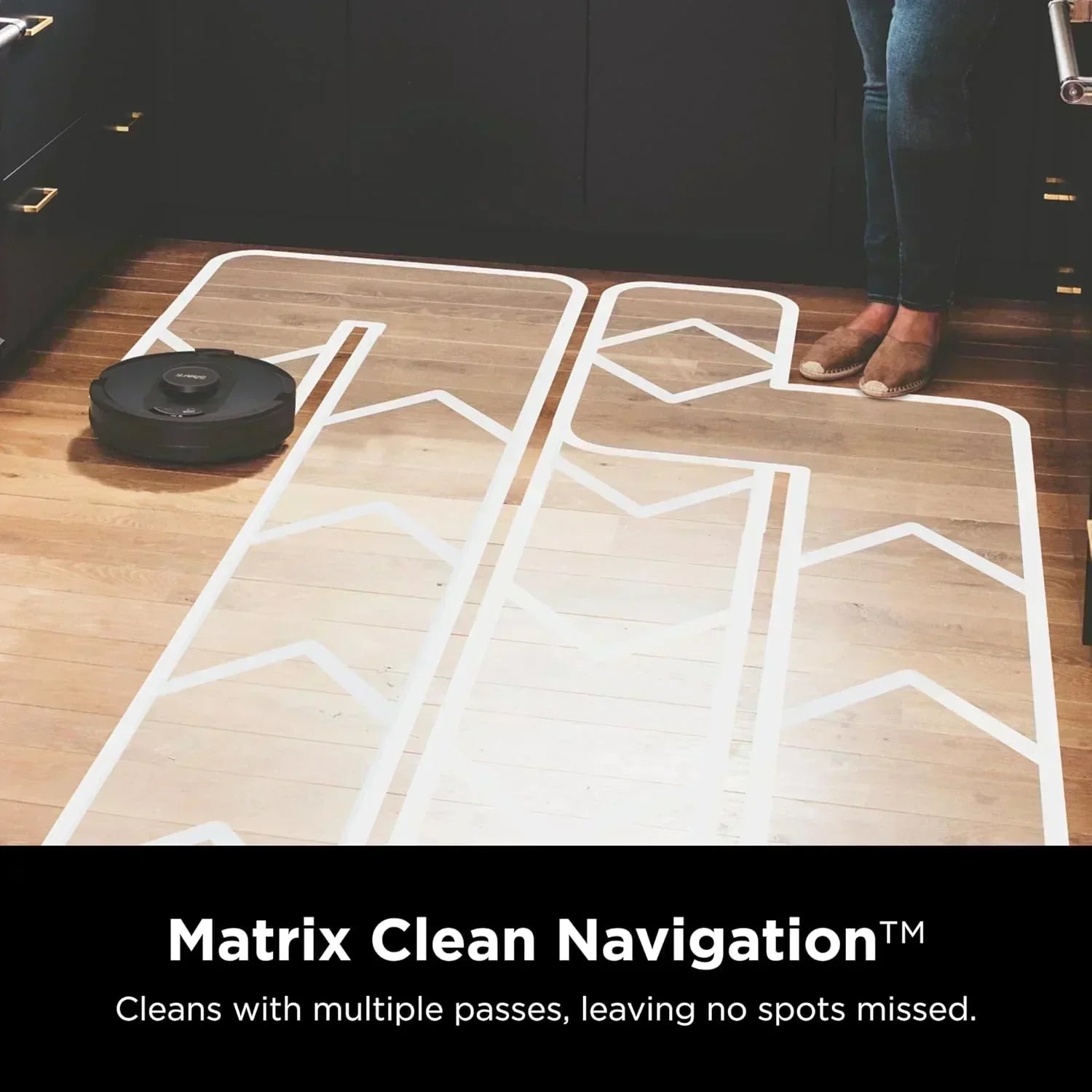 Voice Control Robot Vacuum with Matrix Clean Navigation Home Mapping 60-Day Capacity